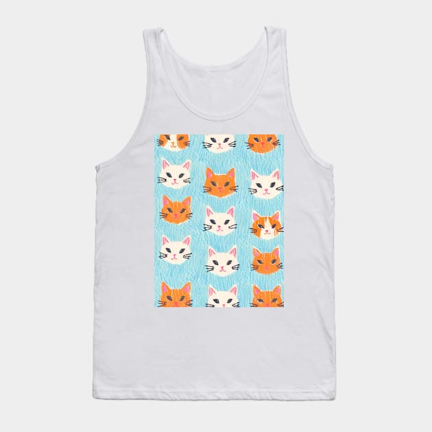 cute cats patterns Tank Top by abahanom